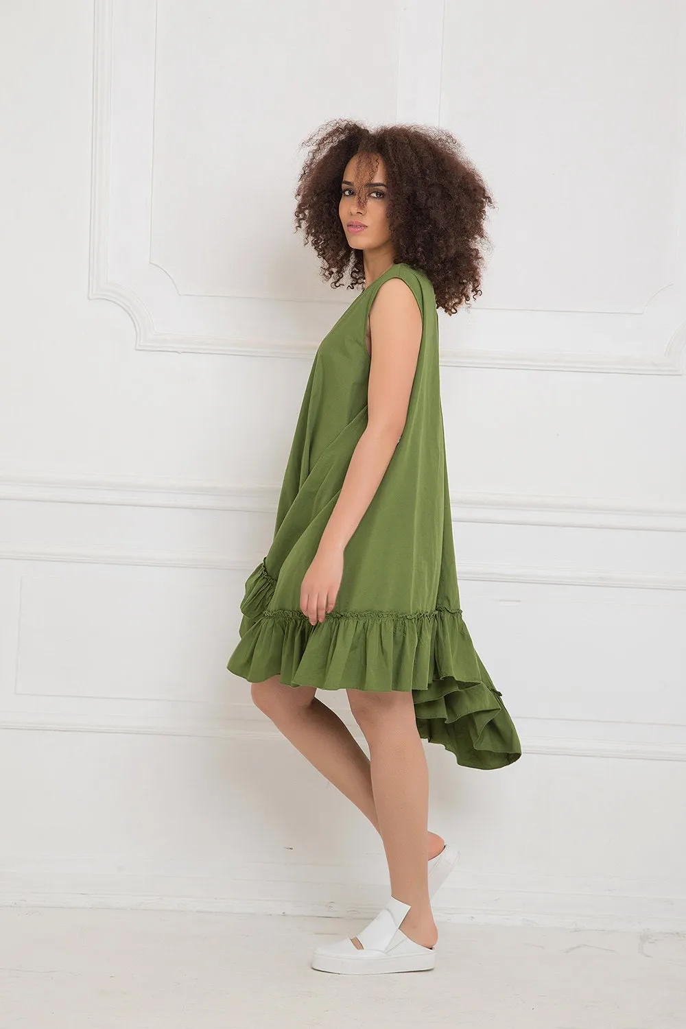 Sleeveless Summer Dress - LEILAH