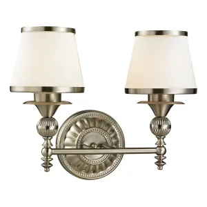 Smithfield Two-Light Bathroom Vanity Fixture