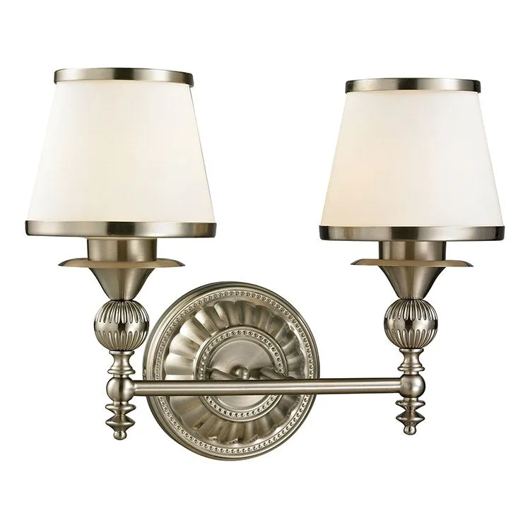 Smithfield Two-Light Bathroom Vanity Fixture