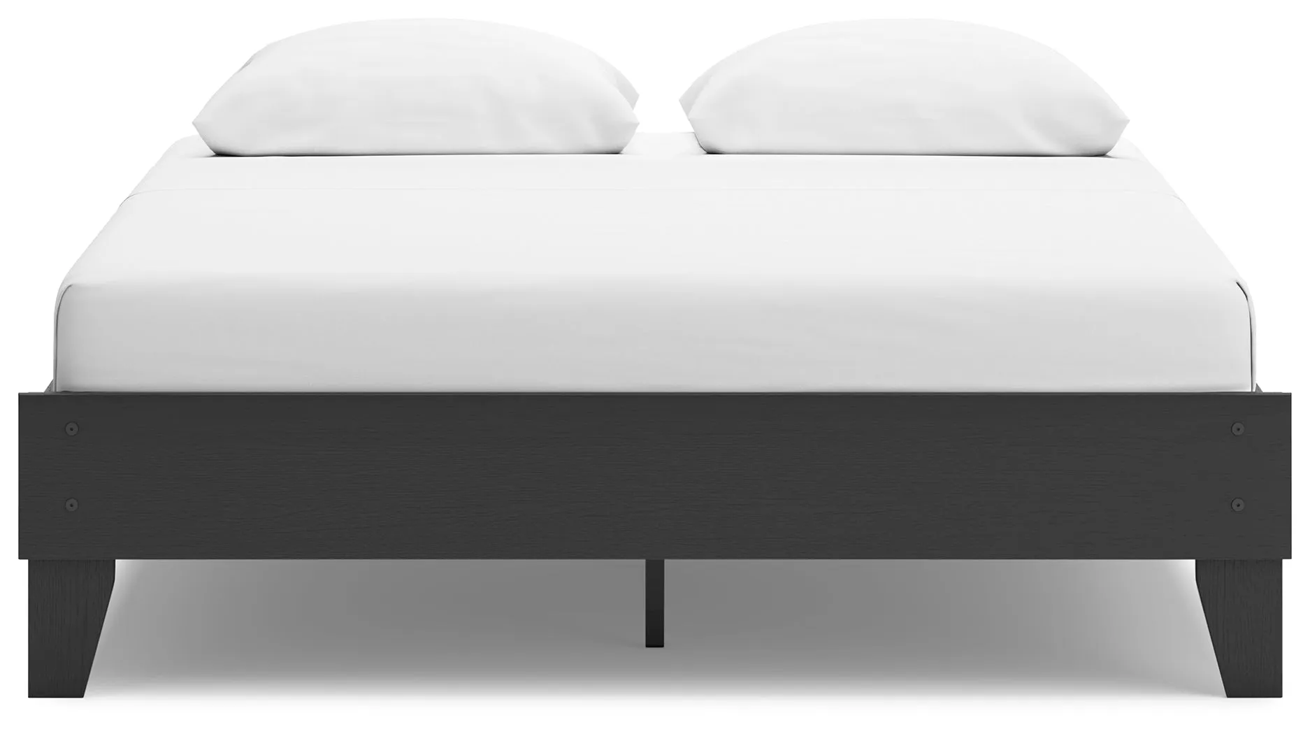 Socalle Queen Platform Bed with Dresser and 2 Nightstands in Black