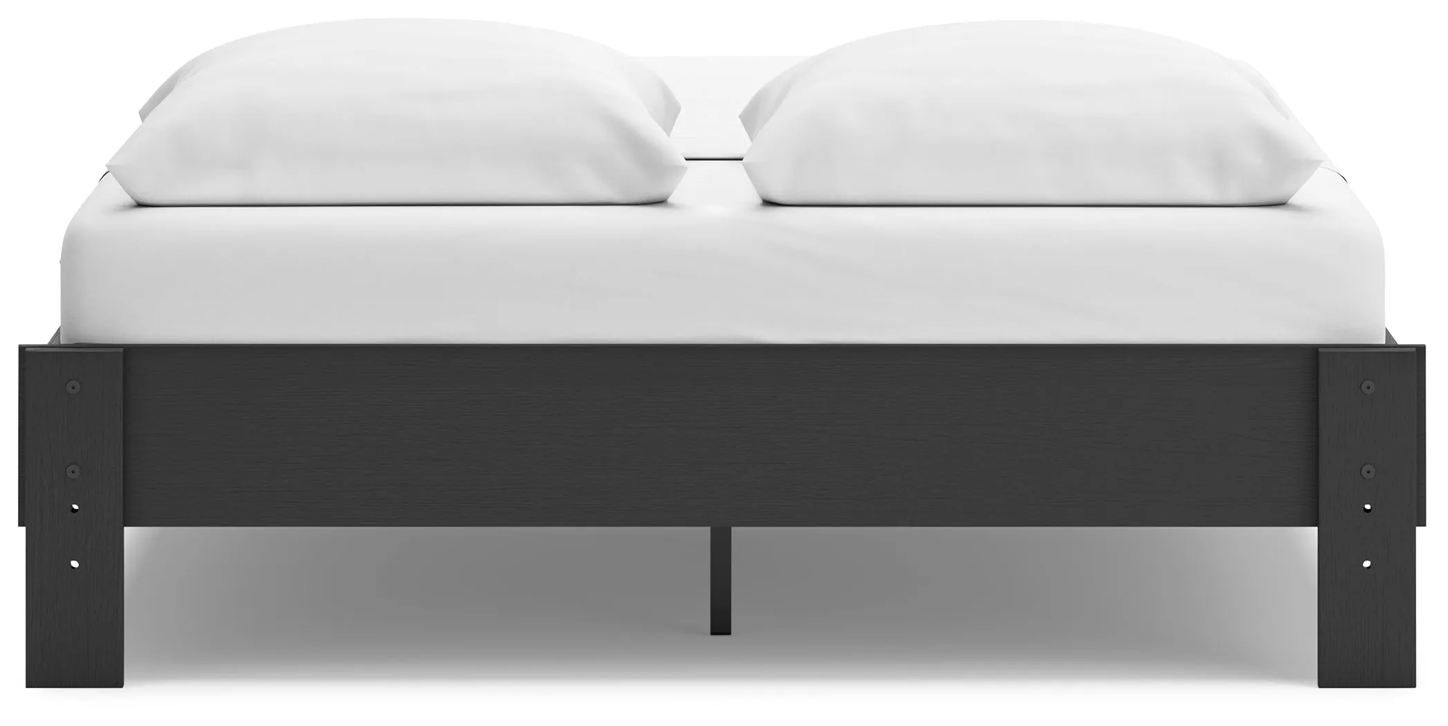 Socalle Queen Platform Bed with Dresser and 2 Nightstands in Black