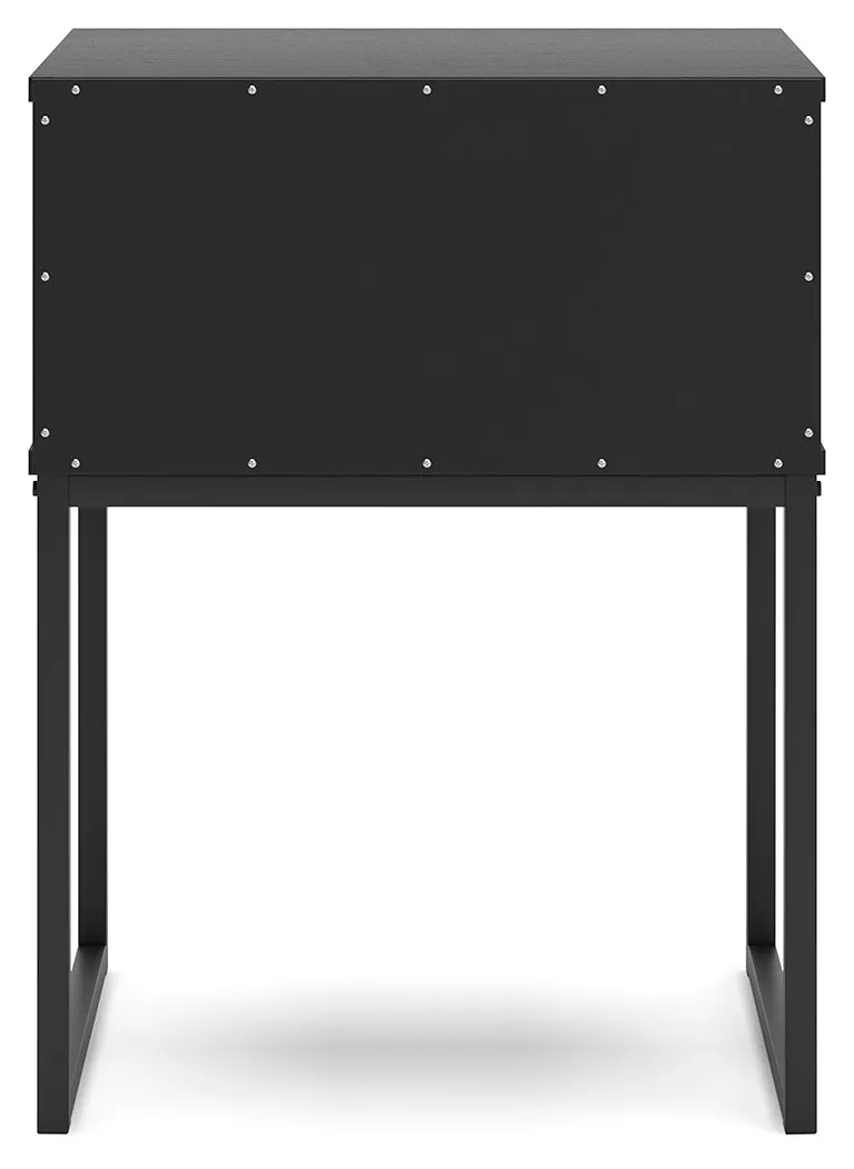 Socalle Queen Platform Bed with Dresser and 2 Nightstands in Black