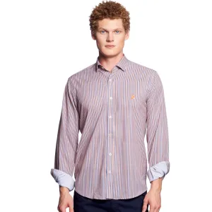 The Met FROG Striped Button Down Shirt