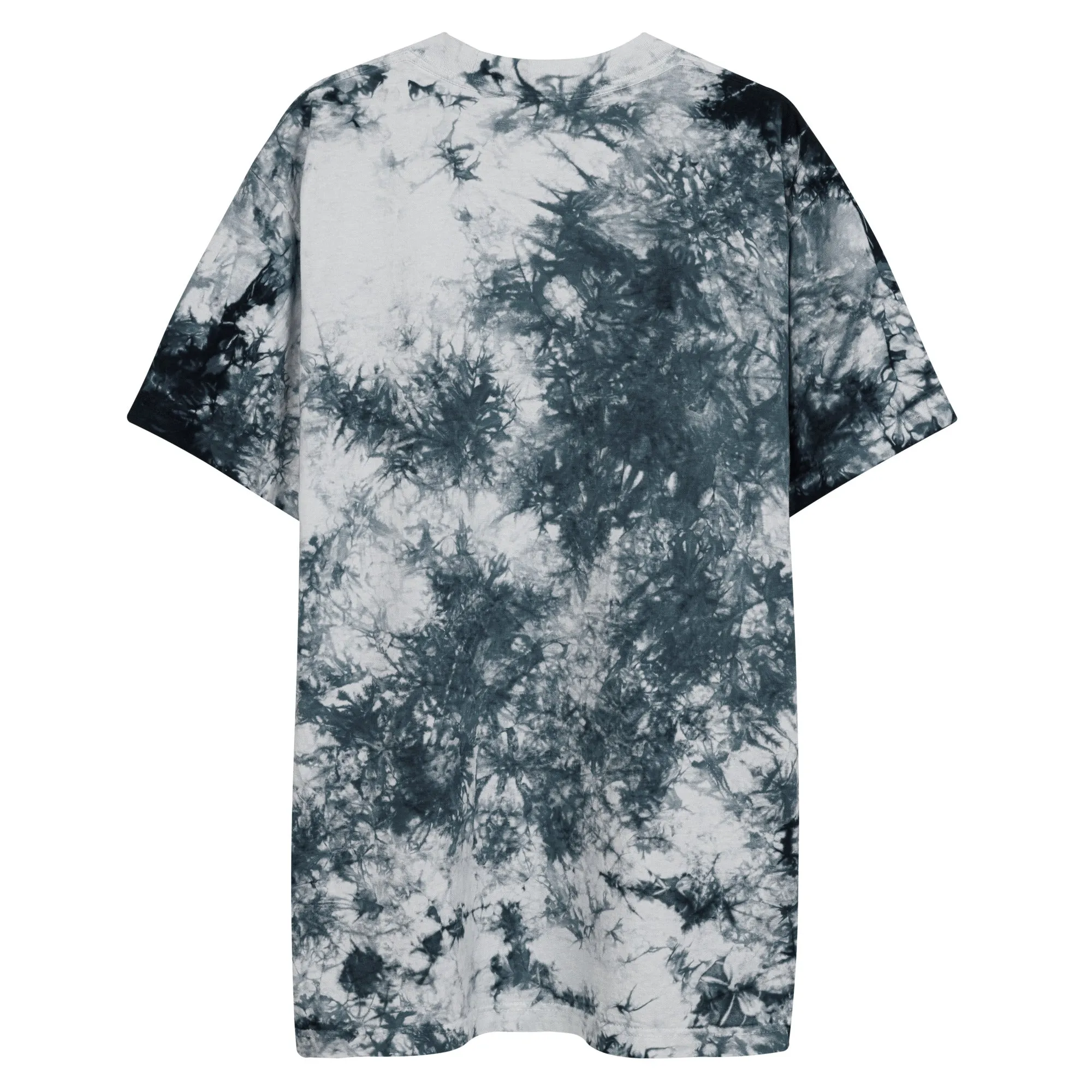 Tie Dye T-Shirt: Black & White (Glamourange Oversized Tie-Dye T-Shirts)