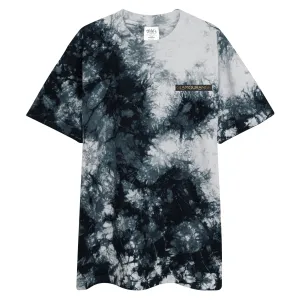 Tie Dye T-Shirt: Black & White (Glamourange Oversized Tie-Dye T-Shirts)