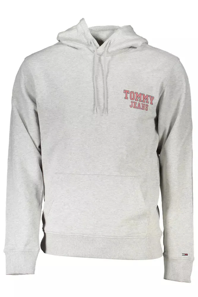 Tommy Hilfiger Gray Cotton Men Sweater