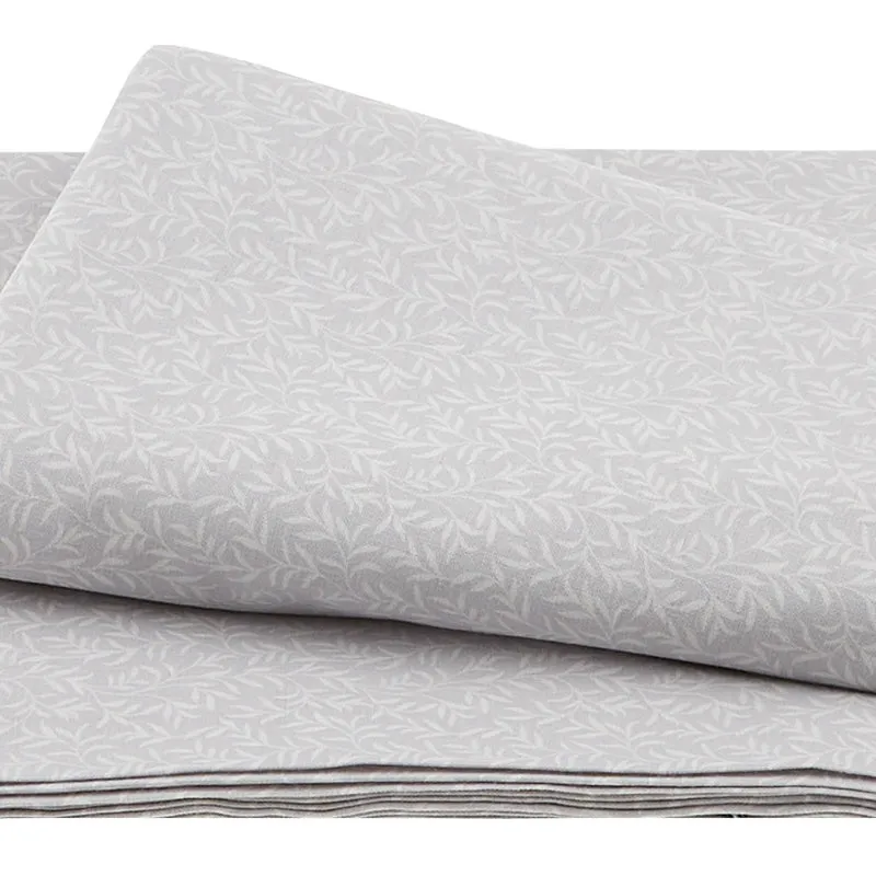Twelve to Midnight - Viney Leaves Very Light Gray 3 Yard Cut