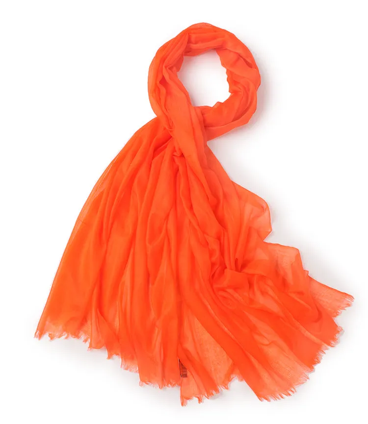 Ultra Thin Women Cashmere Scarf