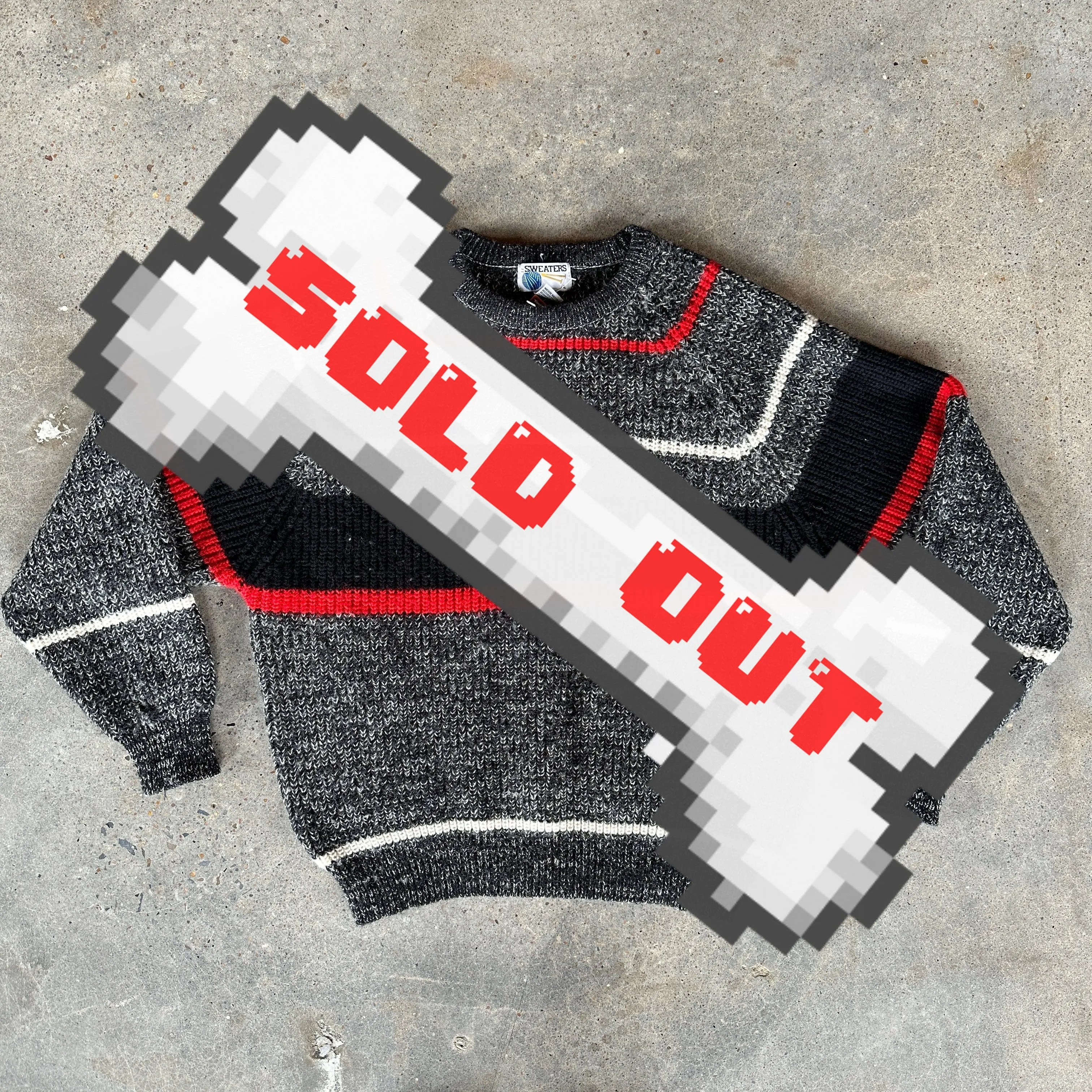 Vintage “Sweaters” Sweater