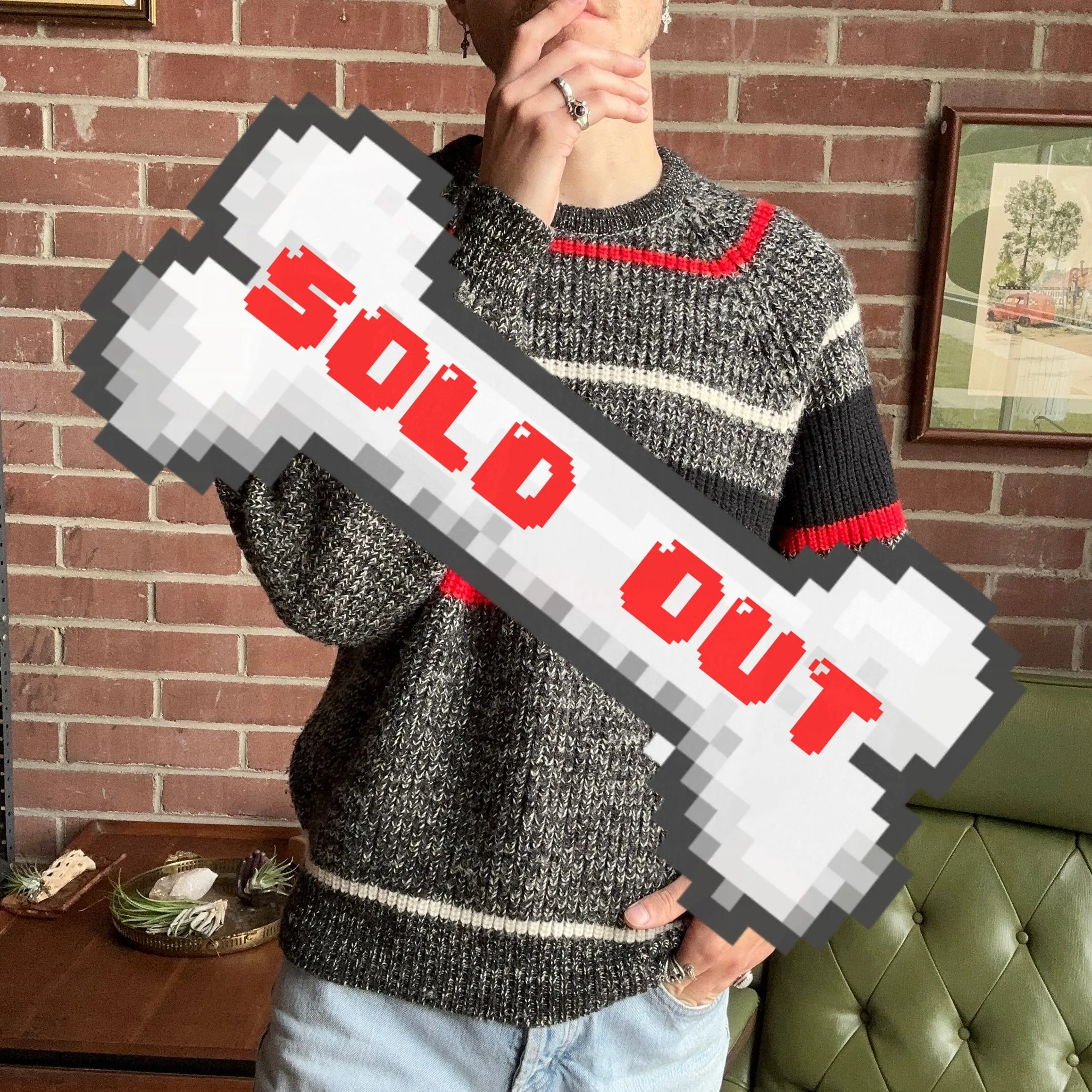 Vintage “Sweaters” Sweater