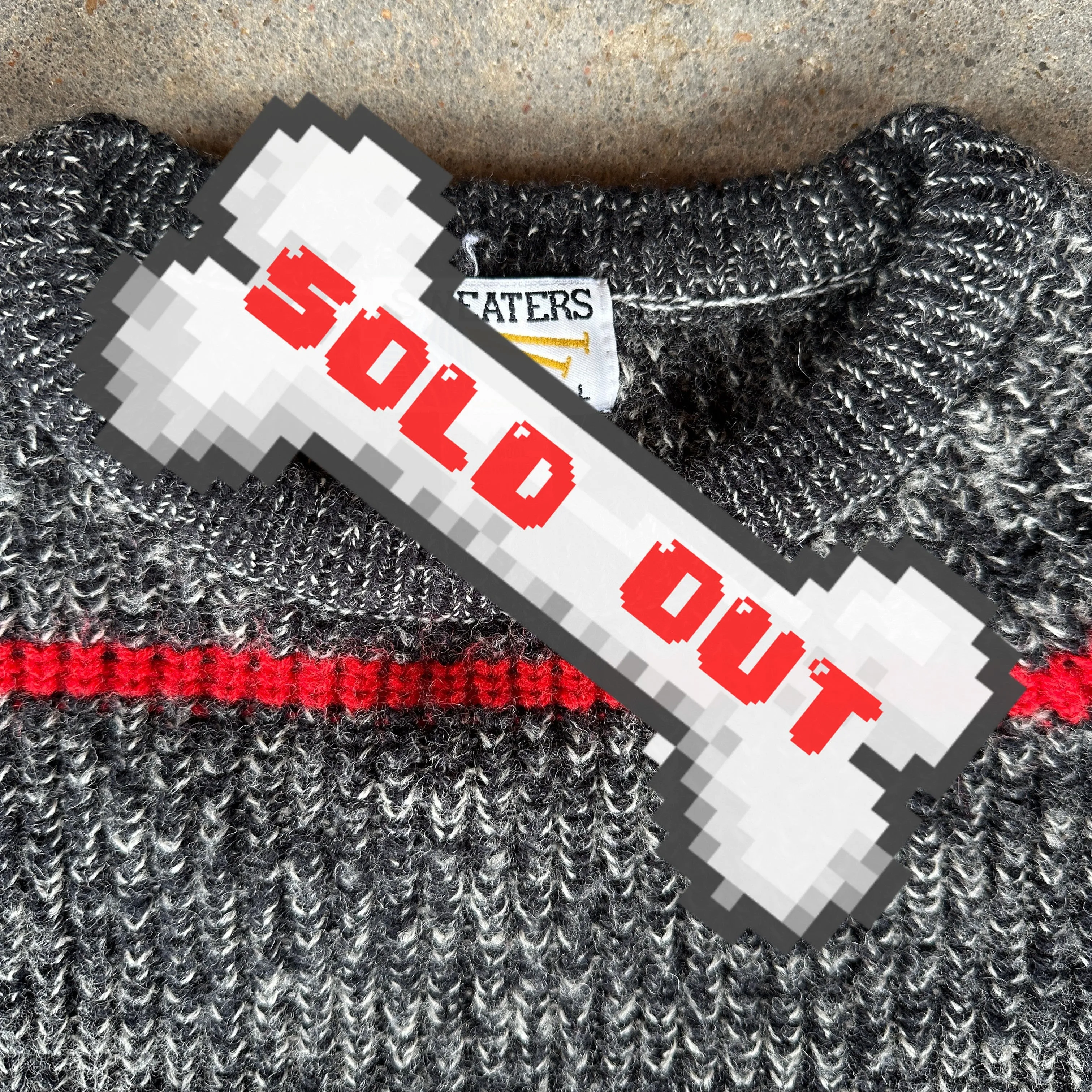 Vintage “Sweaters” Sweater