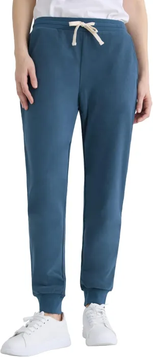Weintee Women's Petite Joggers Cotton Sweatpants with Pockets